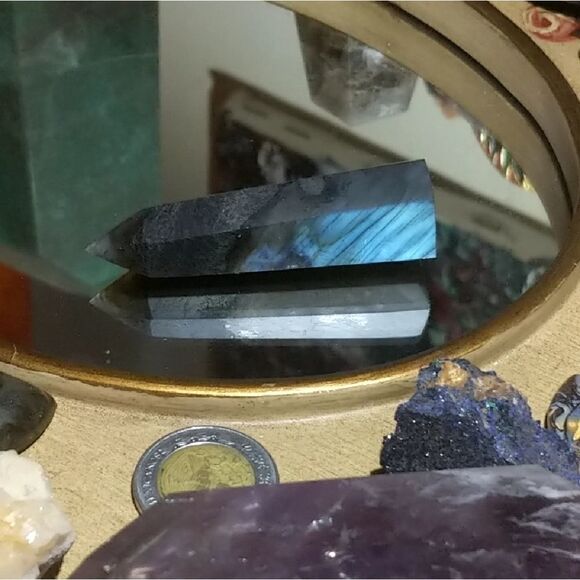 Hand Crafted Other - 2.5" Labradorite Tower  